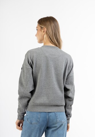 DreiMaster Vintage Sweatshirt 'Takelage' in Grey