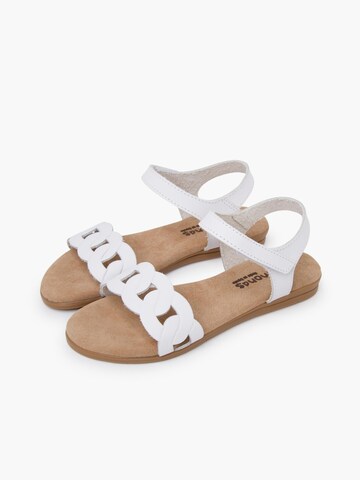 Sandalo di Pisamonas in bianco