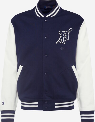 Polo Ralph Lauren Prehodna jakna | mornarska / off-bela barva, Prikaz izdelka