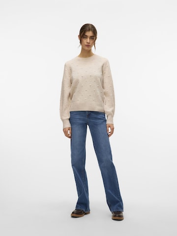 VERO MODA Pullover 'VMFrancesca' i beige