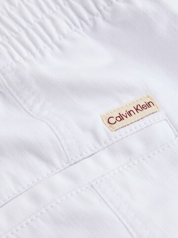 Loosefit Pantaloni di Calvin Klein Jeans in bianco