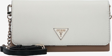 Pochette GUESS en beige : devant