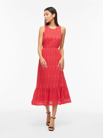Robe 'VIMusera' VILA en rouge : devant