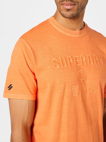 Superdry Shirt in Oranje