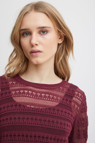 Pull-over 'MARINDA' ICHI en rouge