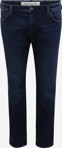 TOM TAILOR Men + - Slimfit Calças de ganga em azul: frente