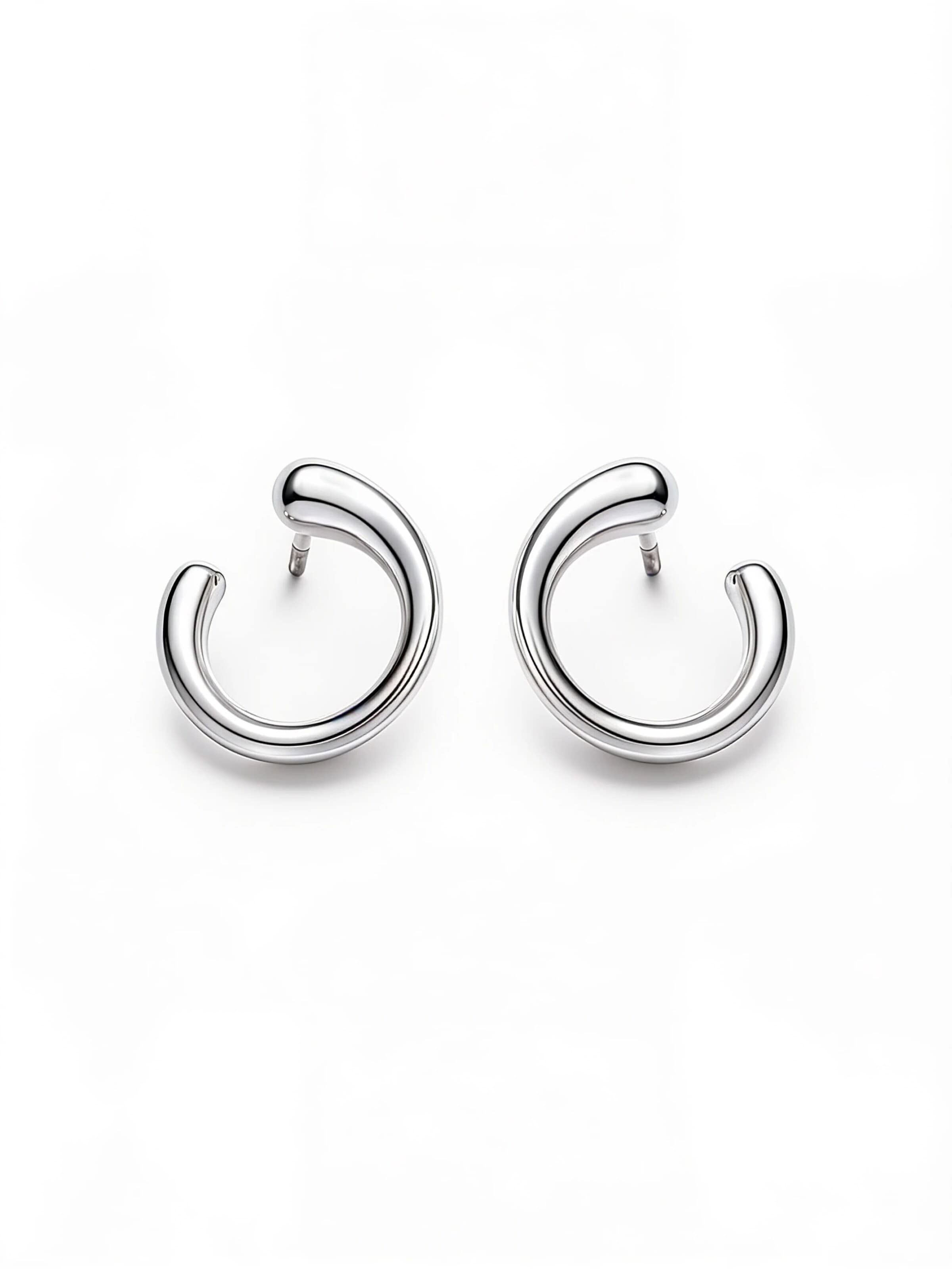 REYTEL Ohrringe‌‌‌‌‌ in Silber: Vorderseite