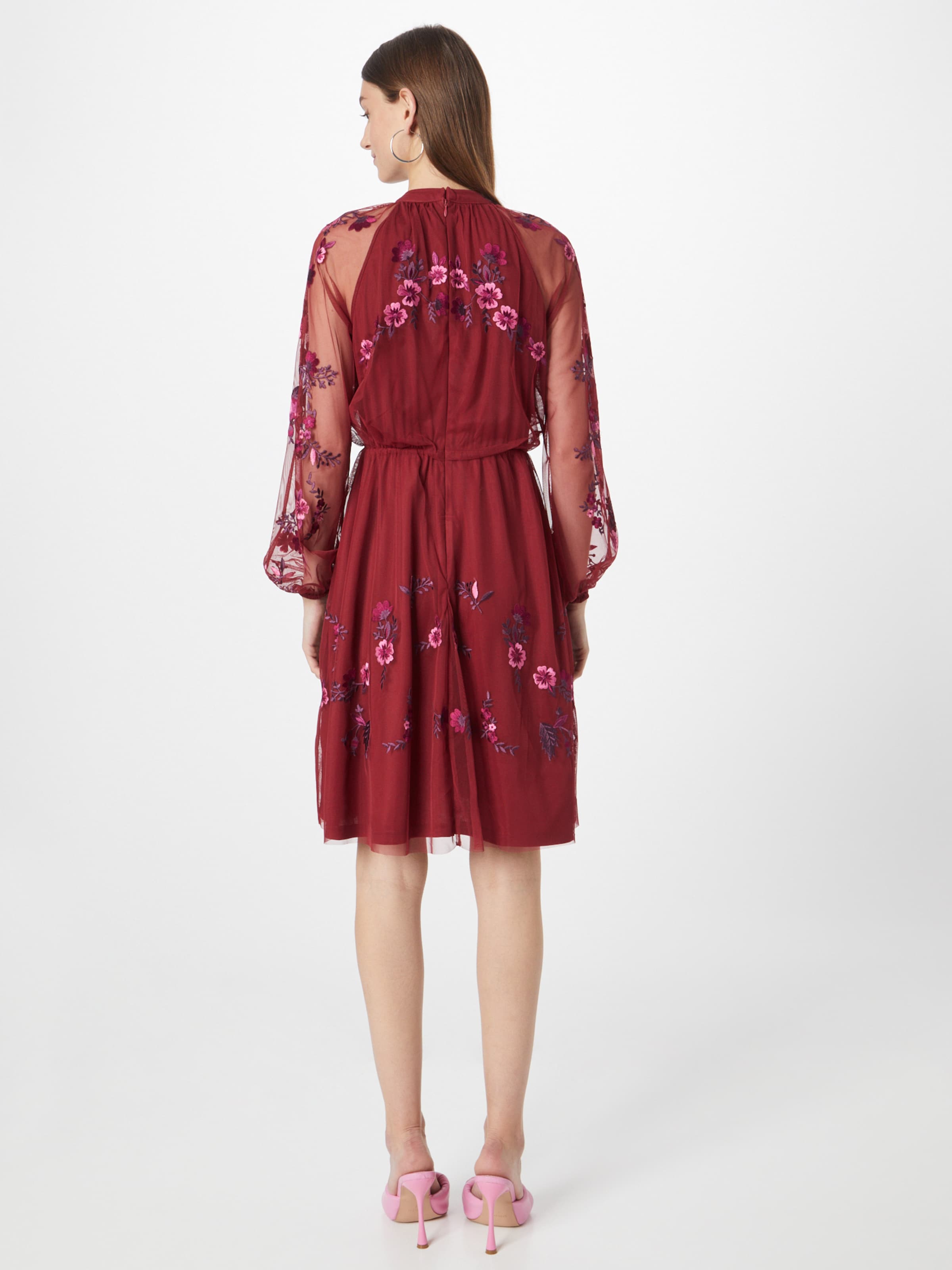 Frock and Frill Sukienka w kolorze Karminowoczerwonym ABOUT YOU