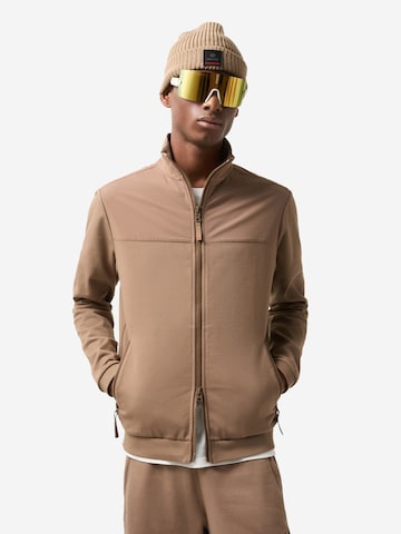 Bogner Fire + Ice Sweatjacke 'Dolan' in Braun: Vorderseite