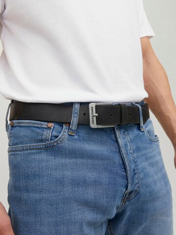 Cintura 'Rock' di JACK & JONES in nero: frontale