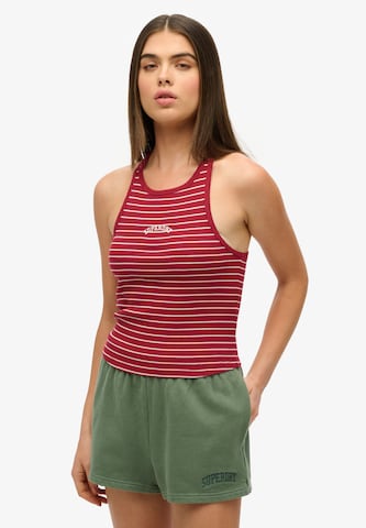 Superdry Top 'Essential' in Red: front