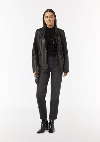 comma casual identity Pullover in Schwarz
