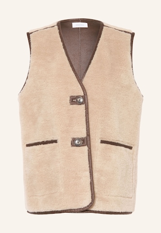 darling harbour Vest in Beige: front