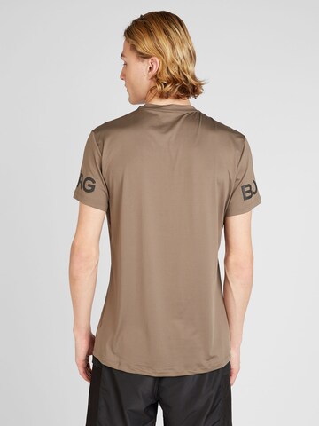 BJÖRN BORG - Camiseta funcional en marrón