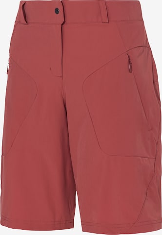 VAUDE Outdoorshorts 'Altissimo' in Rot: Vorderseite