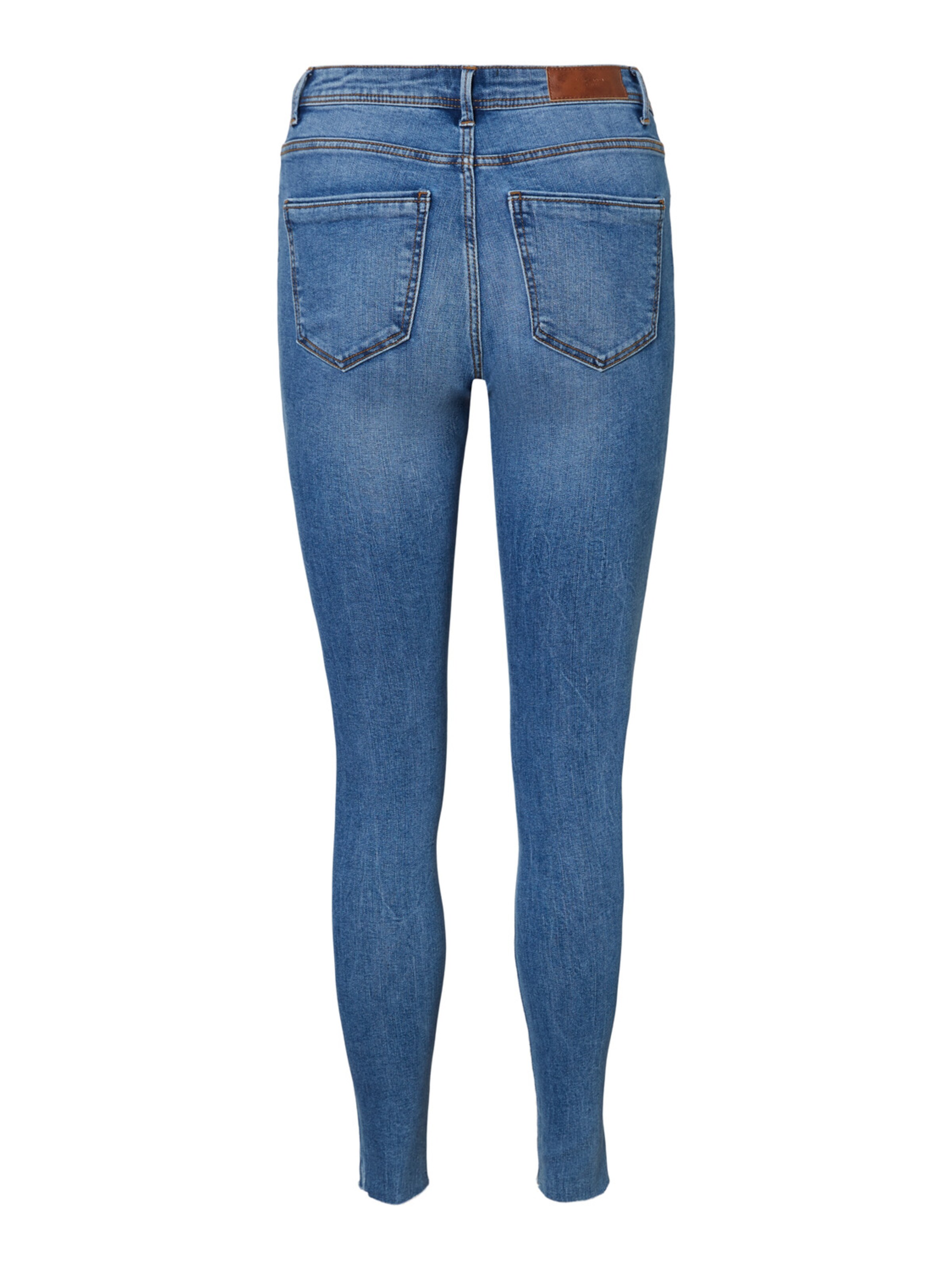 VERO MODA Skinny Jeans 'Tanya' in Blau