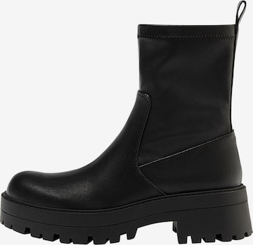 Pull&Bear Ankle Boots in Black