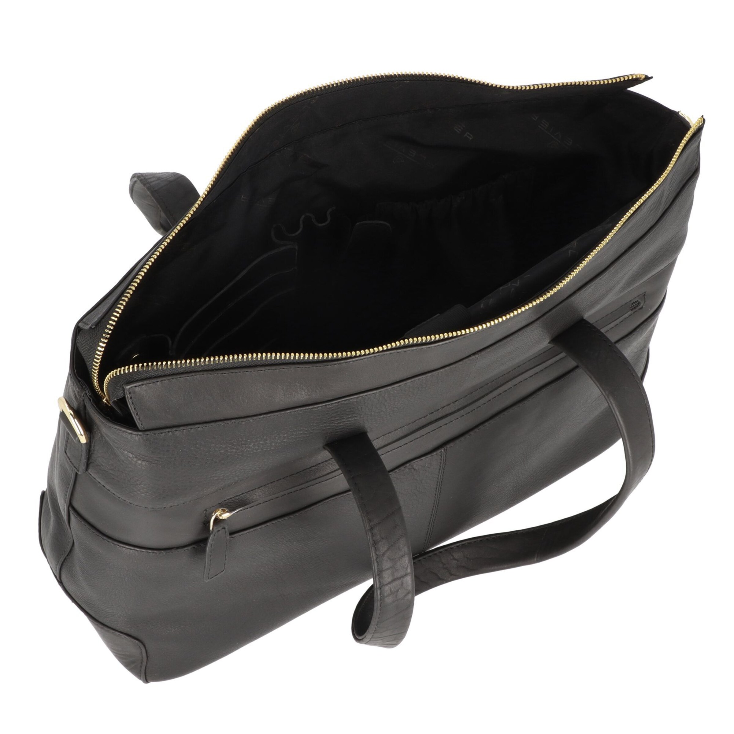 Plevier Document Bag 'Edge' in Black