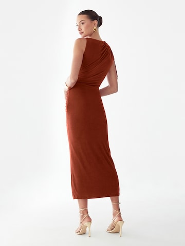 BWLDR Obleka 'Eternity' | rjava barva: zadnja stran