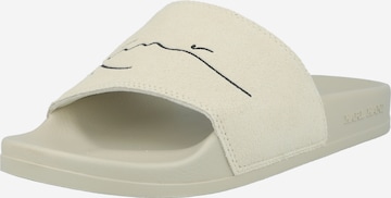 Karl Kani Pantoletter i beige: forside