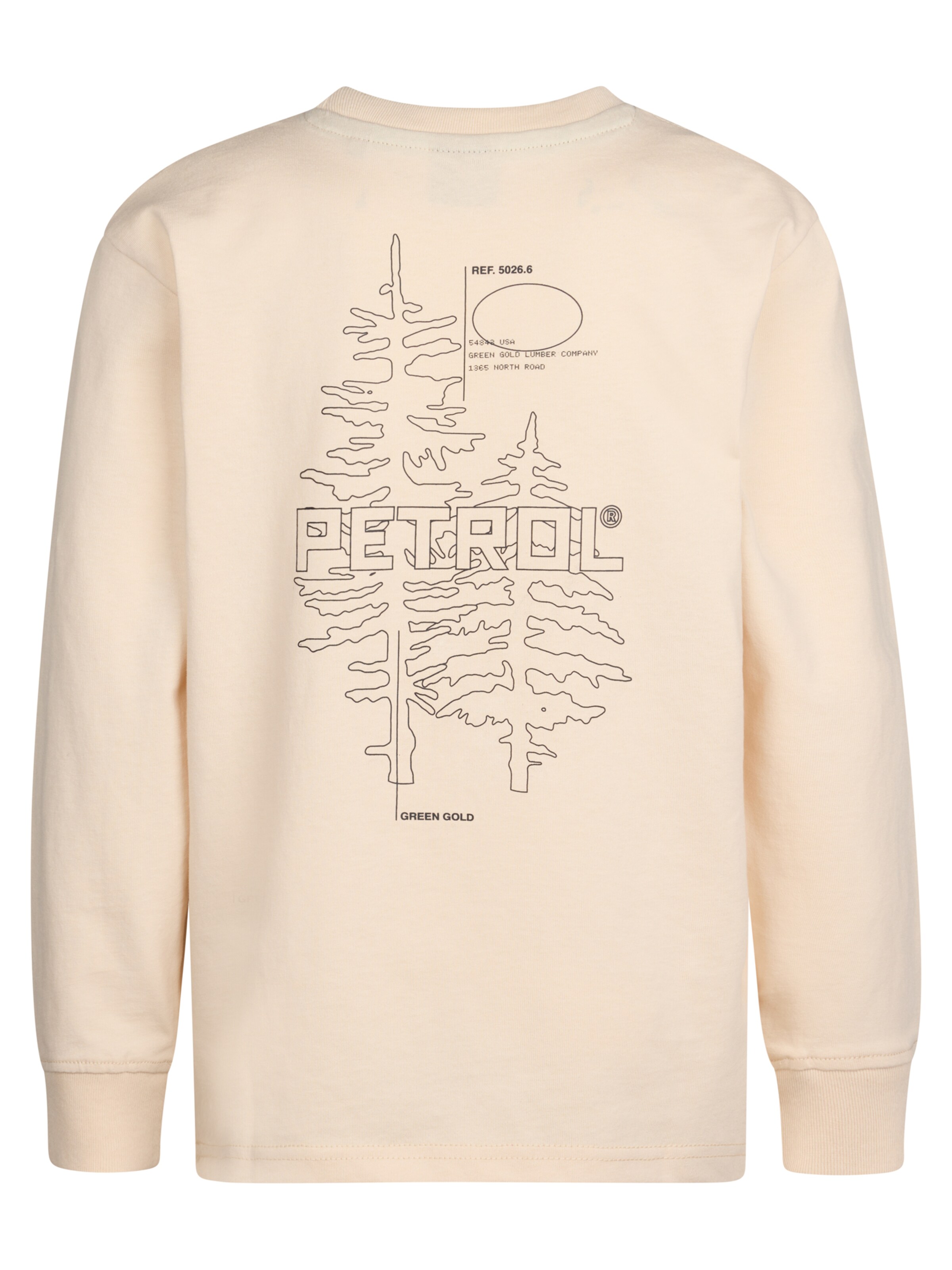 Petrol Industries Shirt 'Shenandoah' in Beige