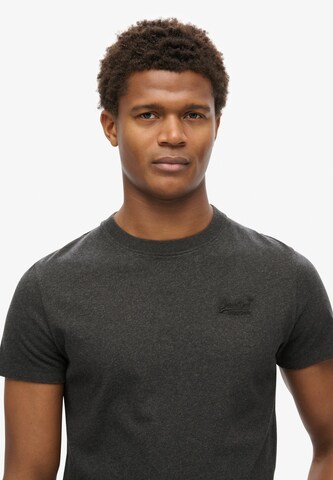 Maglietta 'Essential' di Superdry in nero: frontale