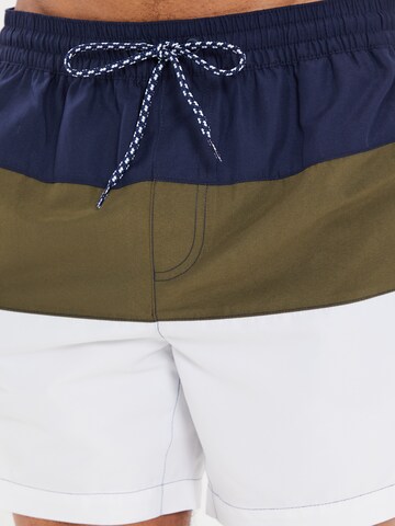 Threadbare Zwemshorts 'Tudor' in Blauw