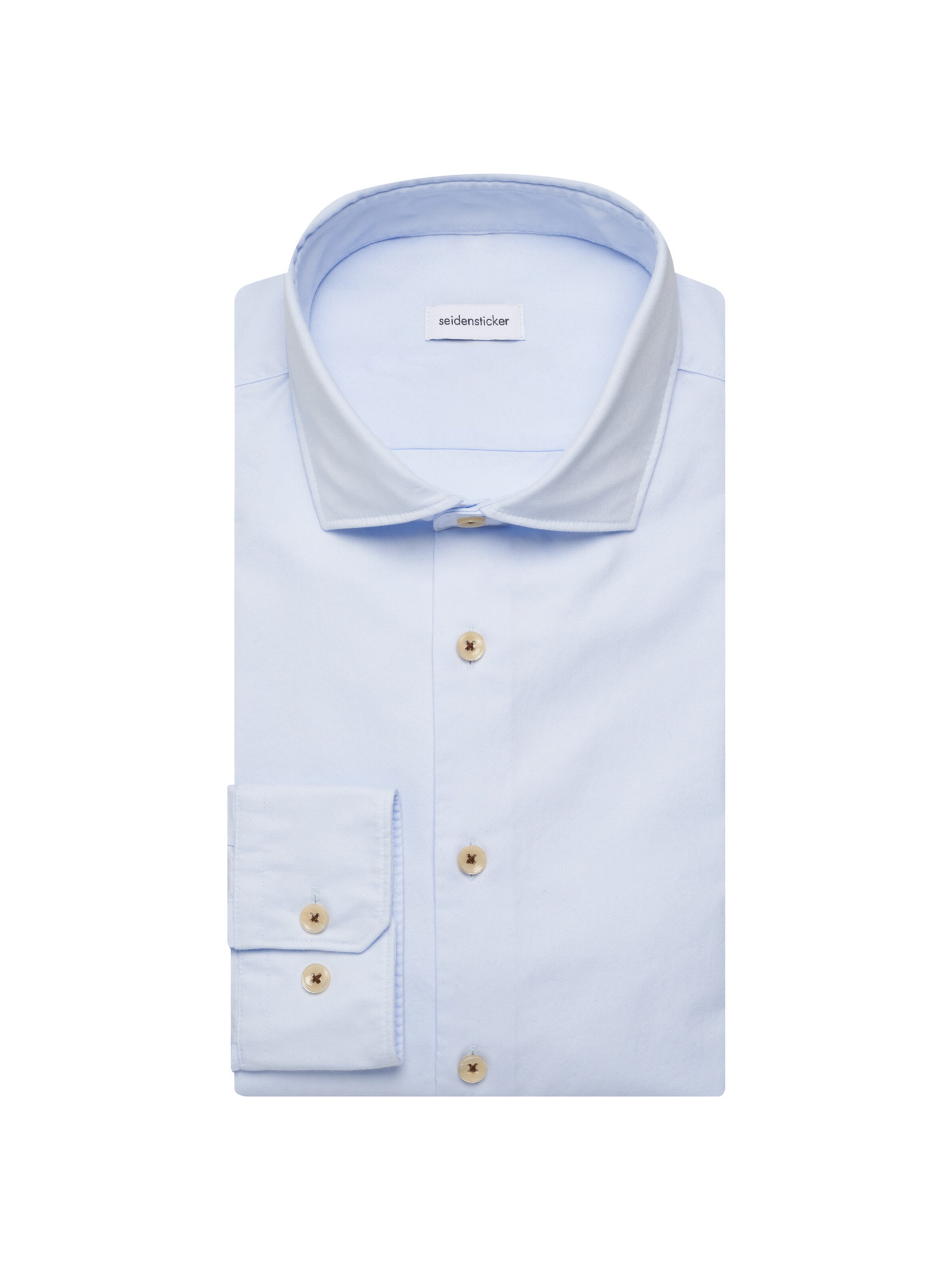 SEIDENSTICKER Slim Fit Hemd in Blau