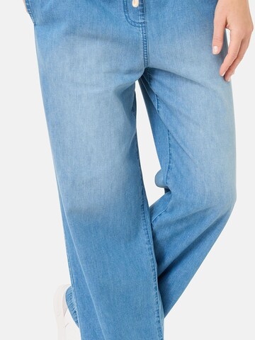 Wide Leg Jean Tamaris en bleu