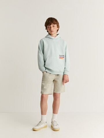 Scalpers Sweatshirt 'Tetris' in Blau: Vorderseite
