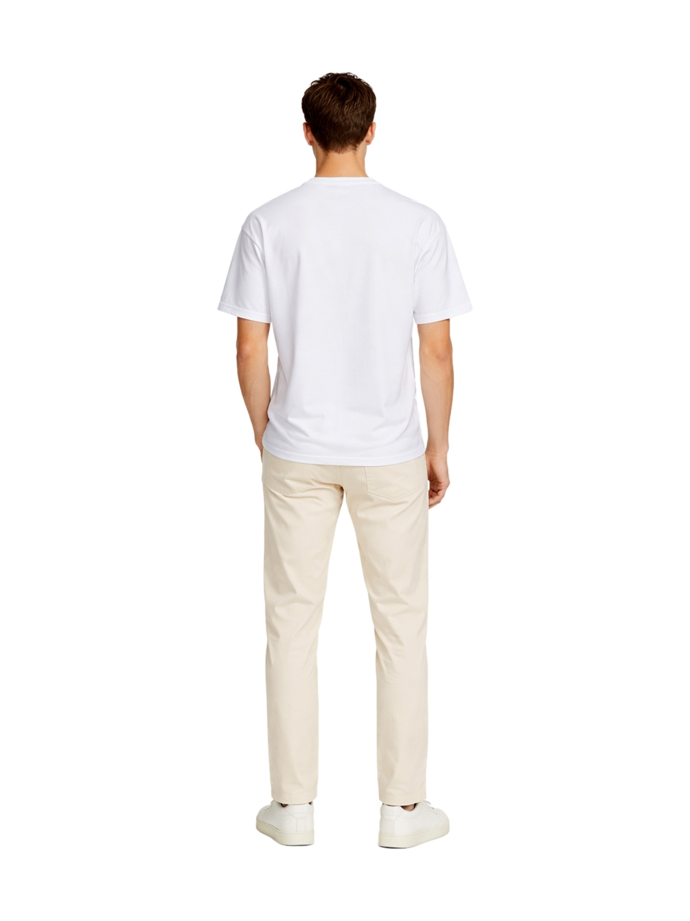 Only & Sons T-Shirt 'Caspian Airflex Amore' in Weiß