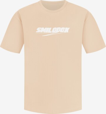 Smilodox Shirt 'Blake' in Beige: predná strana