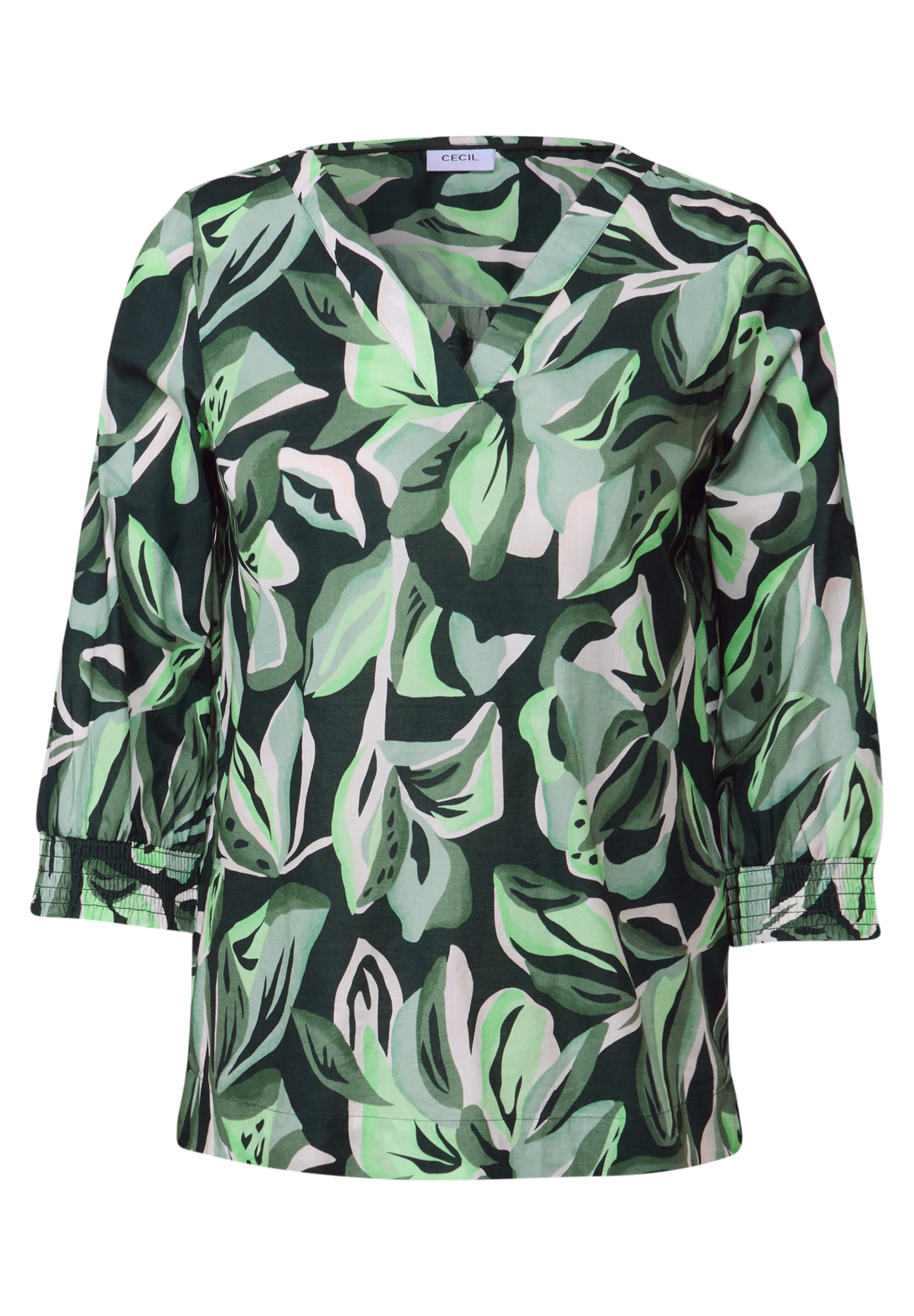 CECIL Blouse in Green: front