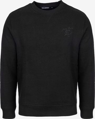 Karl Lagerfeld Sweatshirt in Zwart: voorkant
