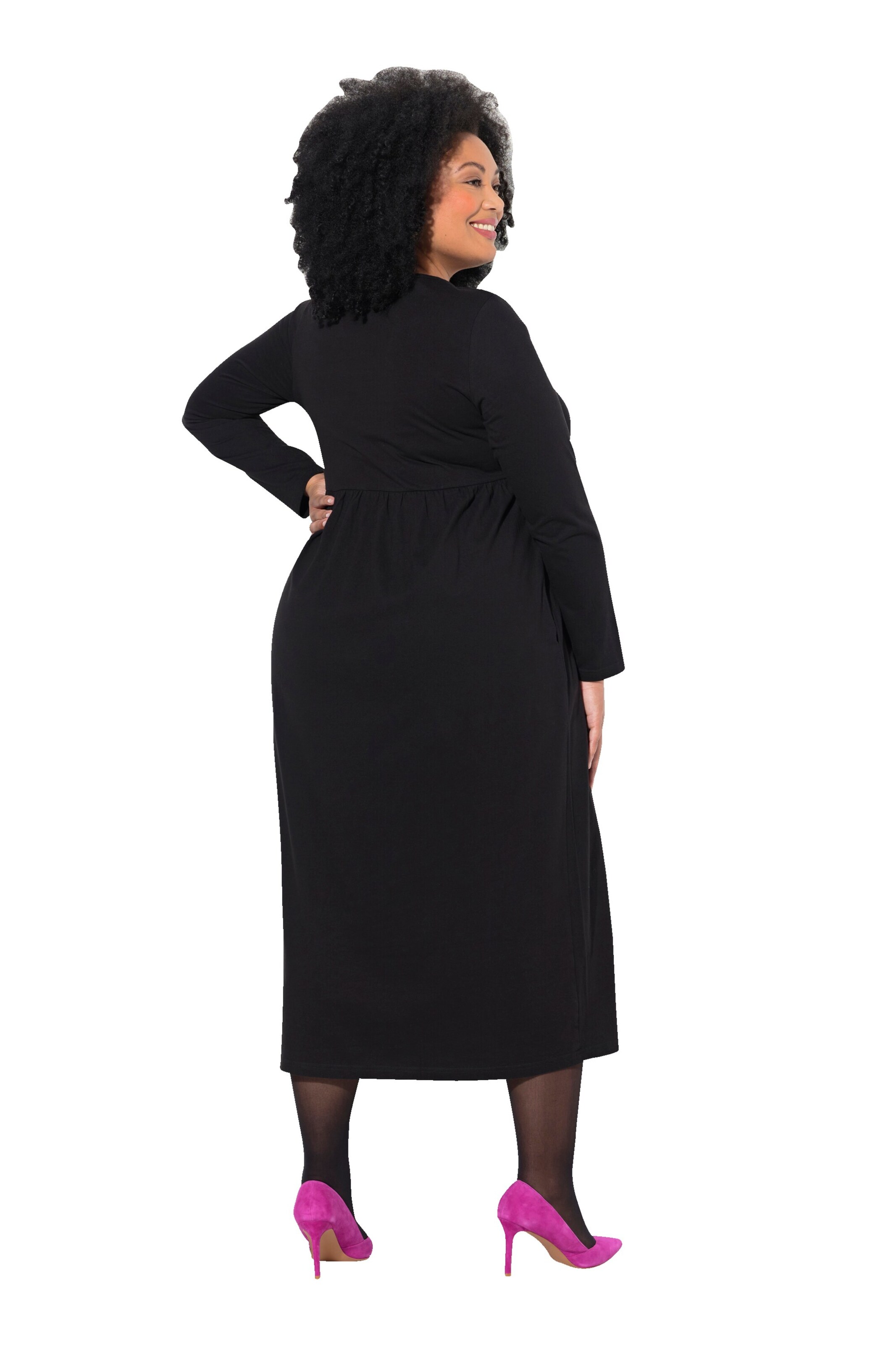 Ulla Popken Kleid in Schwarz