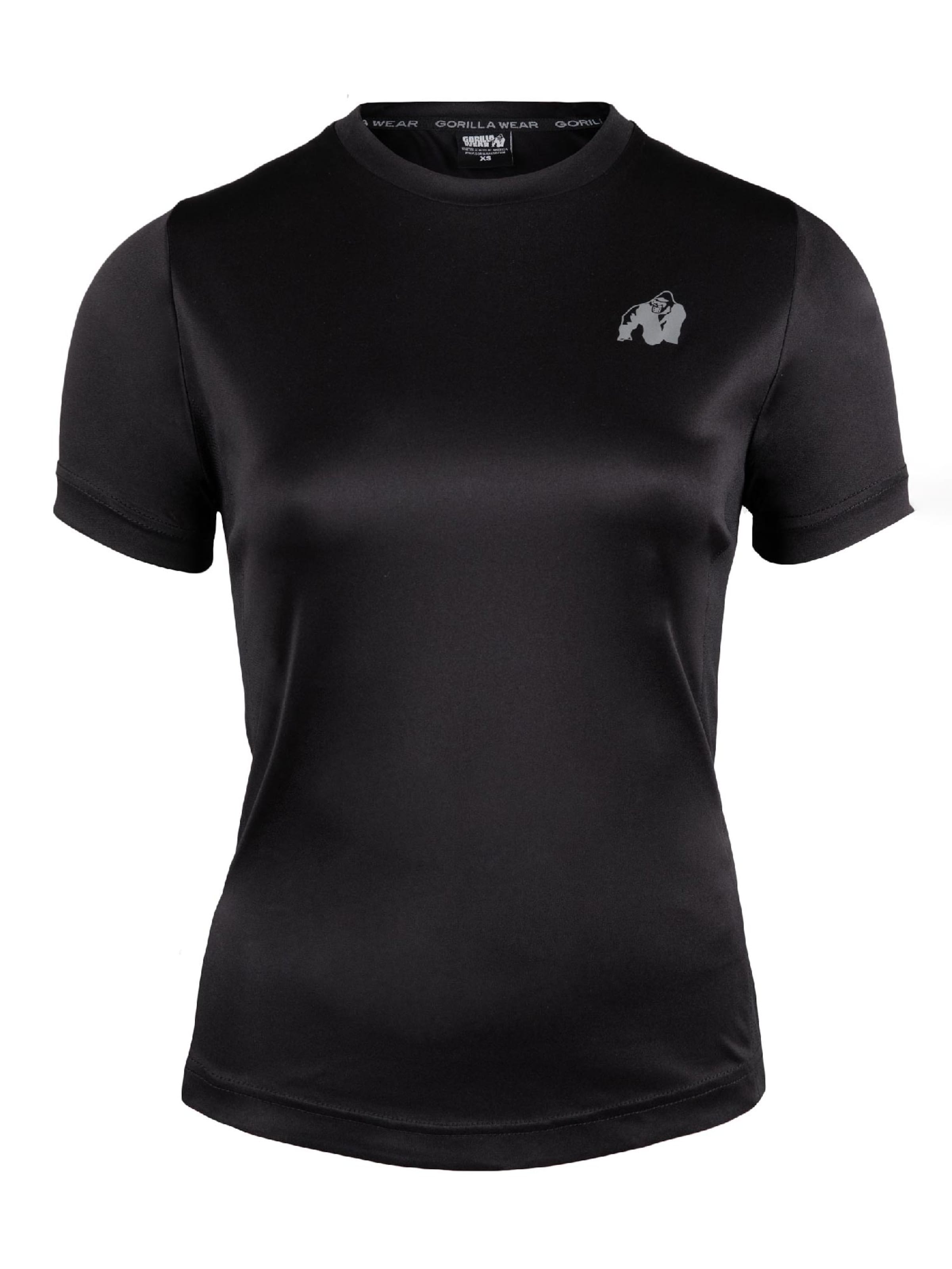 Maglia funzionale 'Raleigh' di Gorilla Wear in nero: frontale