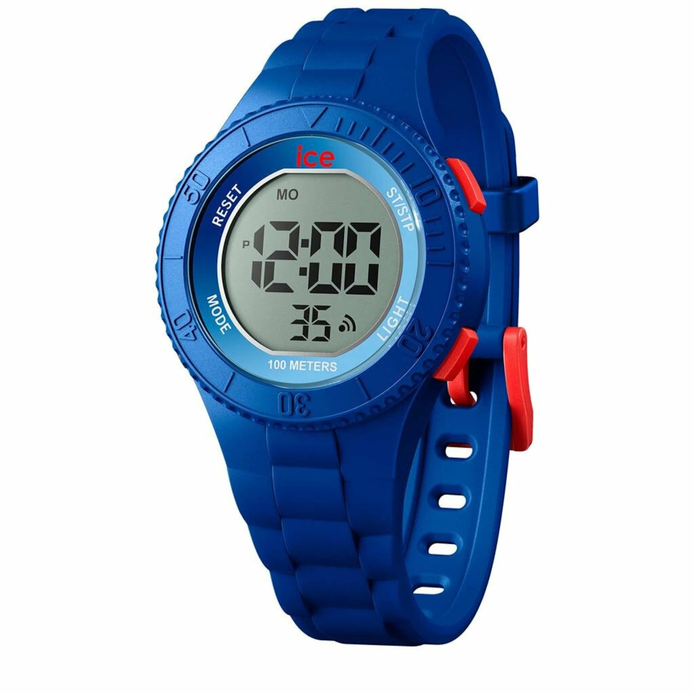 ICE WATCH Digital Watch in Blue: front