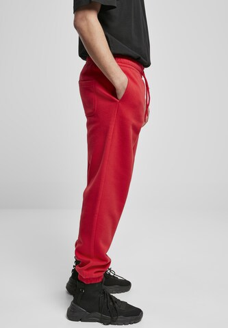 Effilé Pantalon Urban Classics en rouge