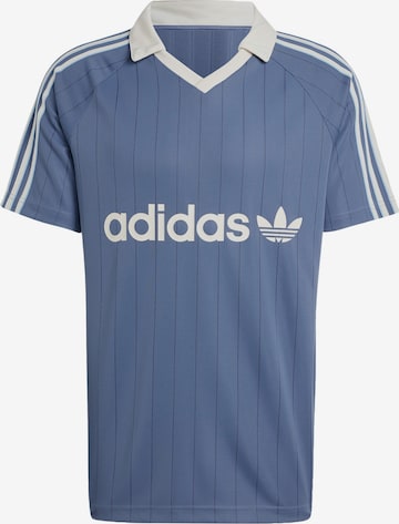 ADIDAS ORIGINALS Shirt in Blue: front