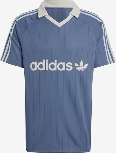 ADIDAS ORIGINALS T-Shirt en bleu-gris / blanc, Vue avec produit