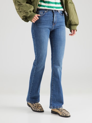 Pepe Jeans Flared Jeans 'DION' in Blauw: voorkant