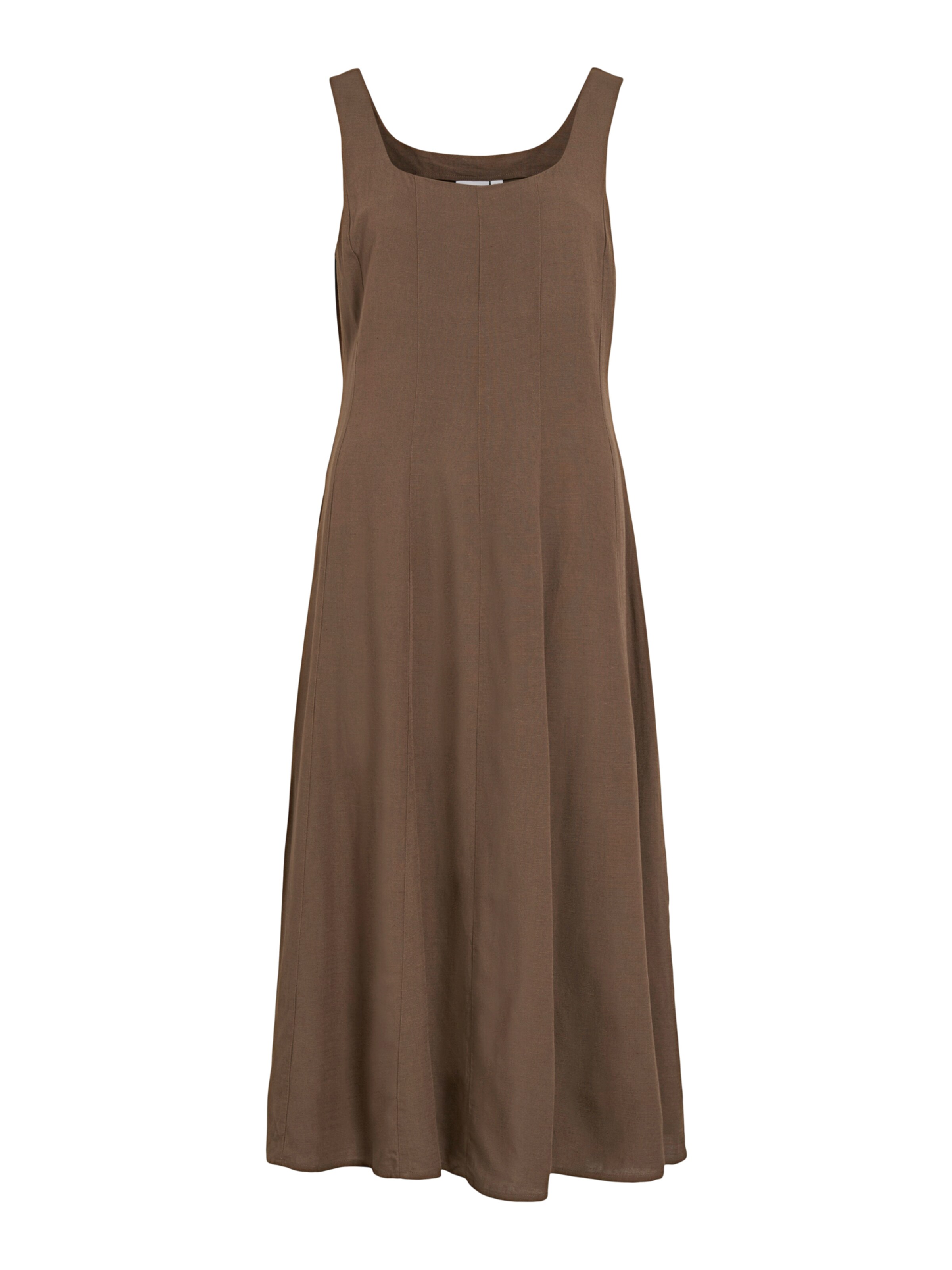 Vila Petite Dress 'VILINEENA' in Brown: front