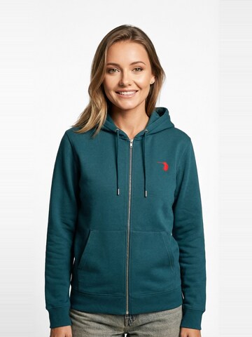 Rednib Sweatjacke 'Express Stitch'‌‌ in Grün