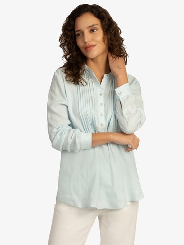 APART Blouse in Blue: front