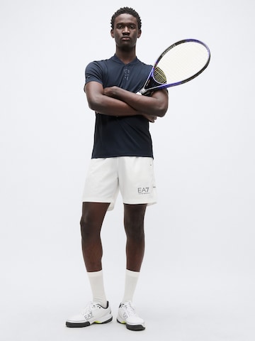 Largi Pantaloni sport de la EA7 Emporio Armani pe alb