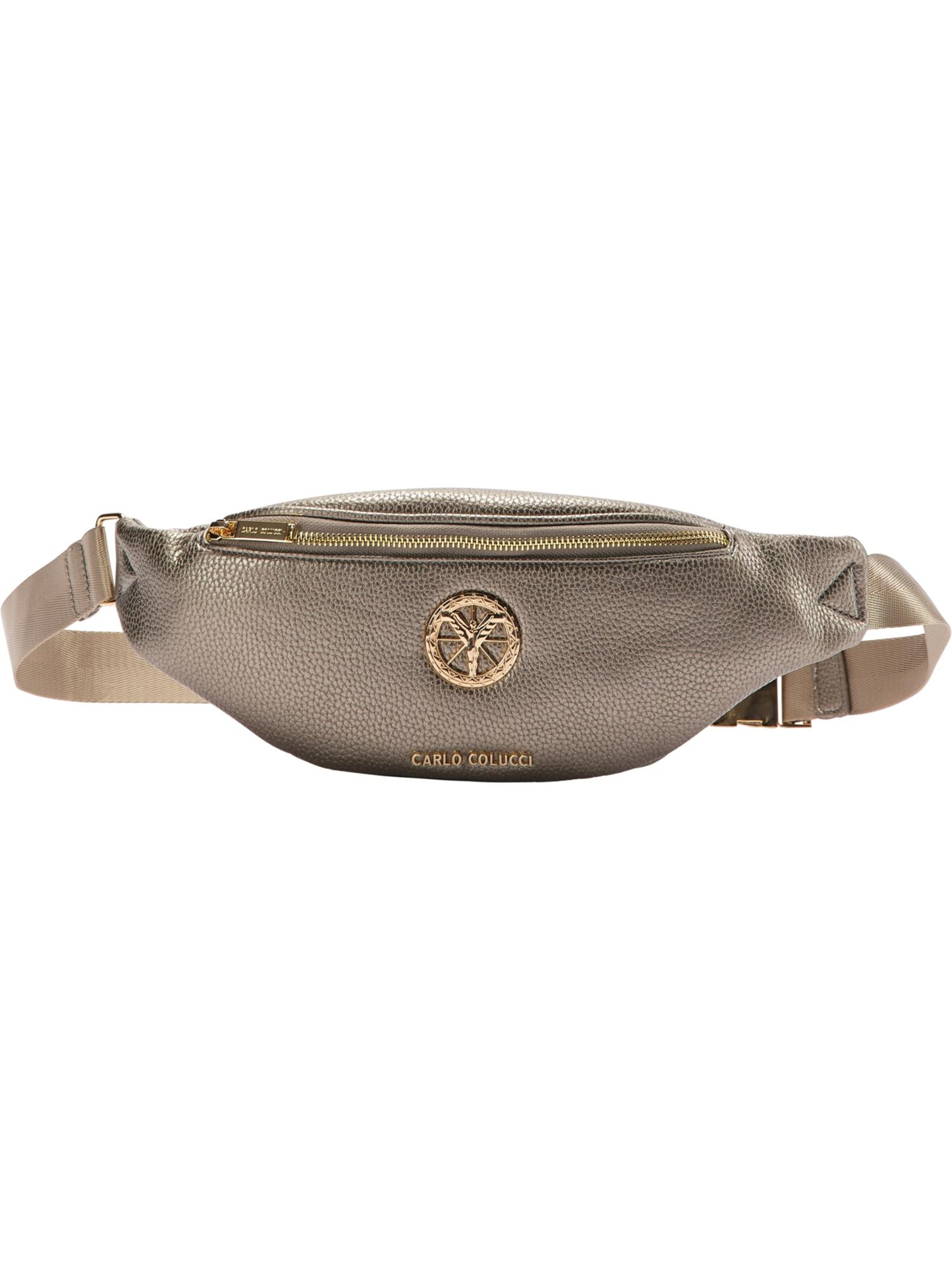 Carlo Colucci Belt bag 'Caesaro' in Brown: front