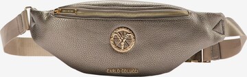 Carlo Colucci Gürteltasche 'Caesaro' in Braun: predná strana