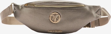 Carlo Colucci Gürteltasche 'Caesaro' in Braun: predná strana