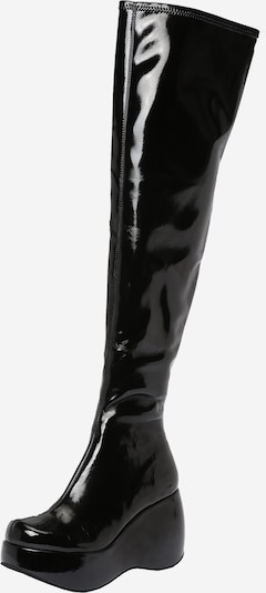 Cizme peste genunchi 'ALITA' Jeffrey Campbell pe negru, Vizualizare produs