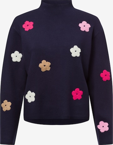 Pullover 'Flow' di NÜMPH in blu: frontale